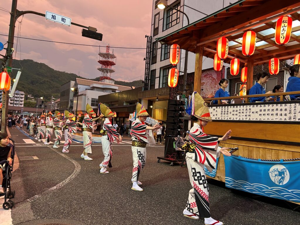 高梁に来て3回目の松山踊り - ゆるたび高梁